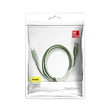 Кабель Baseus Colourful Cable USB - Lightning 2.4A 1.2м Зелёный, фото 2