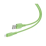 Кабель Baseus Colourful Cable USB - Lightning 2.4A 1.2м Зелёный, фото 4