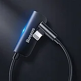 Переходник Baseus L505 Lightning + mini Jack Черный, фото 4