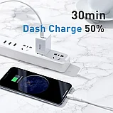 Кабель Baseus Mini Type-C/Lightning PD 18W 1m Белый, фото 4