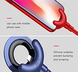 Кабель-держатель Baseus Car Mount USB Cable Lightning to USB Синий, фото 3