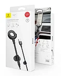 Кабель-держатель Baseus Car Mount USB Cable Lightning to USB Синий, фото 6