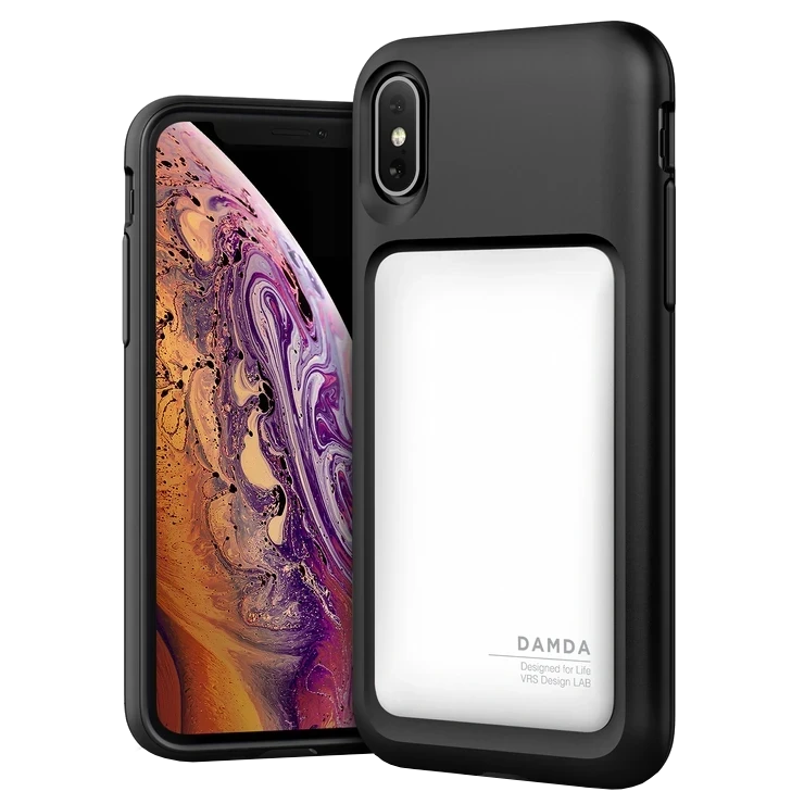 Чехол VRS Design Damda High Pro Shield для iPhone X/XS Cream White