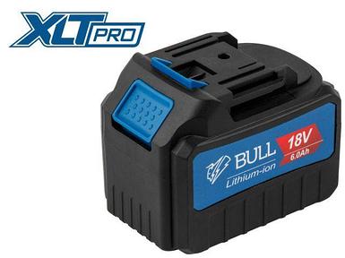 Аккумулятор BULL AK 6001 18.0 В, 6.0 А/ч, Li-Ion XLTpro (18 В, 6 А*ч, Li-ion)