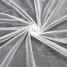 Сетка со стразами (белый цвет)