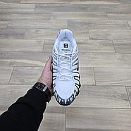 Кроссовки Nike Shox TL White Black, фото 2