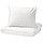 IKEA/ ЭНГСЛИЛЬЯ пододеяльник и наволочка, белый, 150x200/50x60 см, фото 2