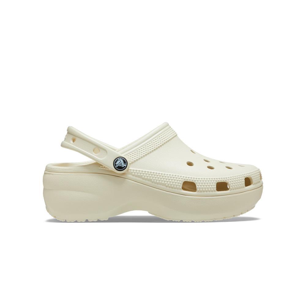 Клоги Crocs Classic Platform Clog бежевый 206750-2Y2