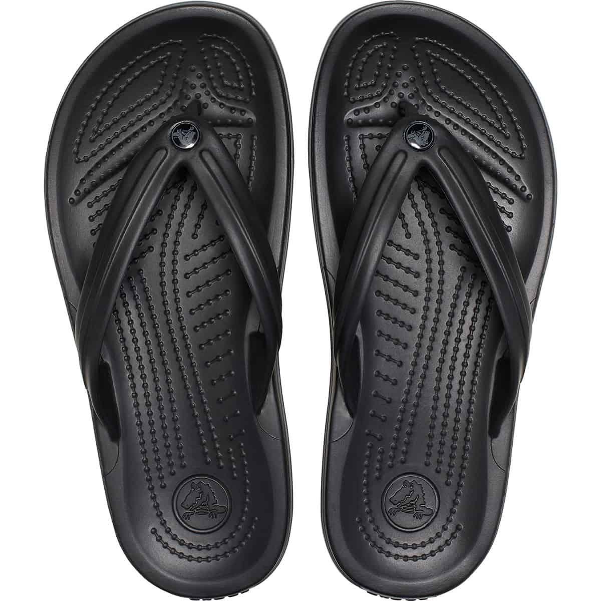 Шлепанцы Crocs Crocband Flip черный 11033-0DD