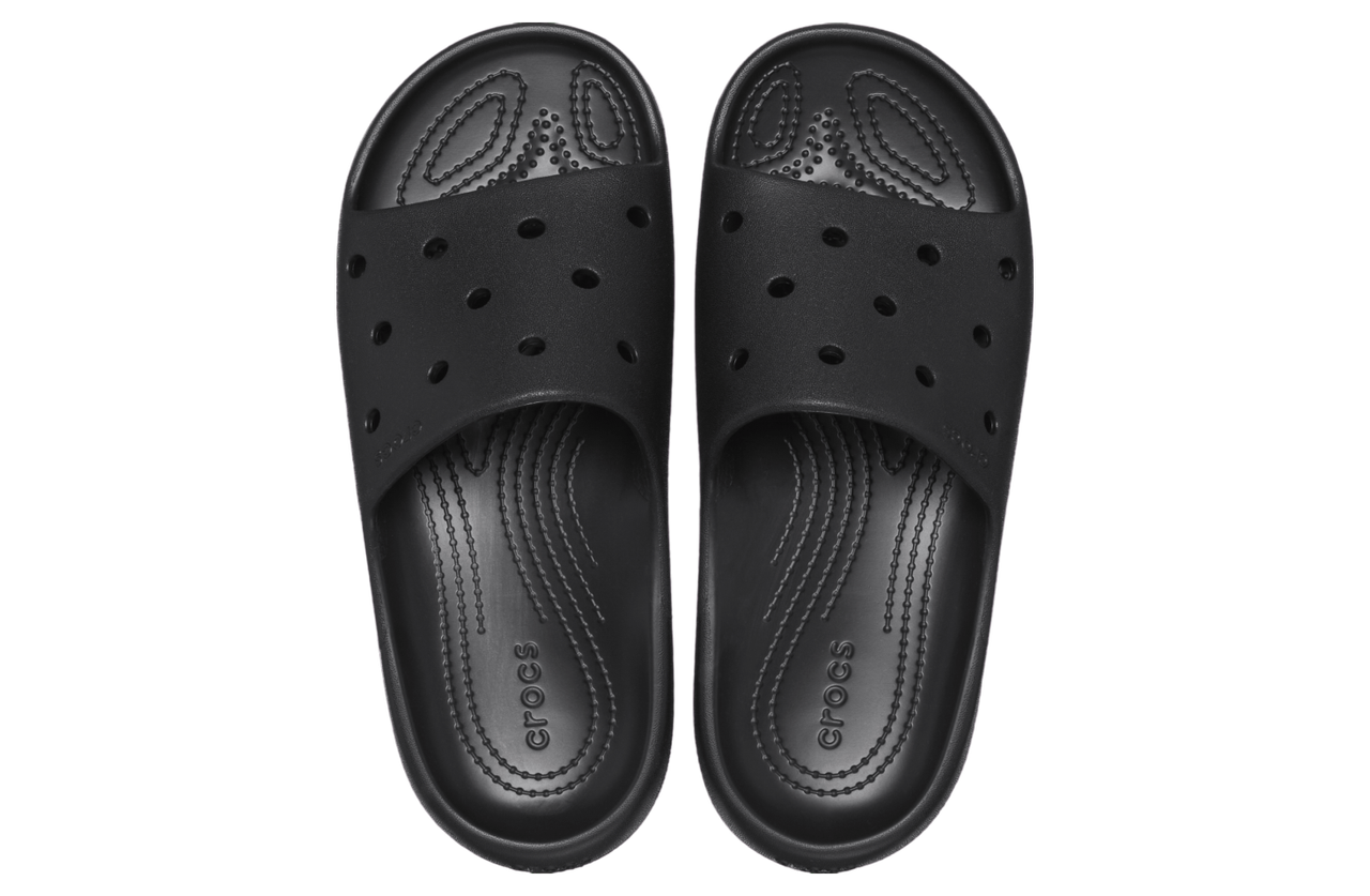 Шлепанцы Crocs Classic Slide v2 черный 209401-001