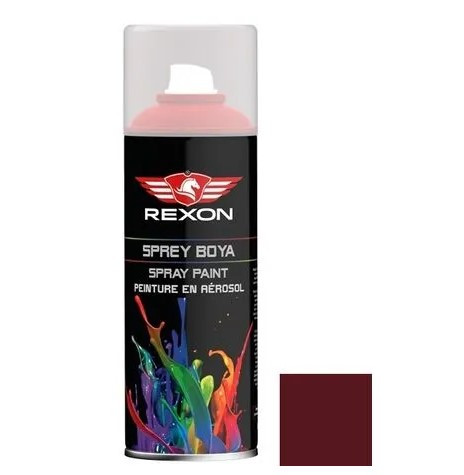 Краска аэрозольная 400 мл REXON цвет 3005 (Бордовый)