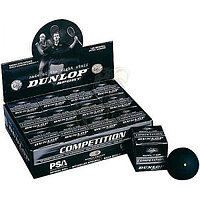 Мяч тренировочный для сквоша Dunlop Competition 1 Yellow (12 мячей в коробке) (арт. 700112)