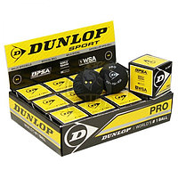 Мяч профессиональный для сквоша Dunlop Pro 2 Yellow (12 мячей в коробке) (арт. 700108)