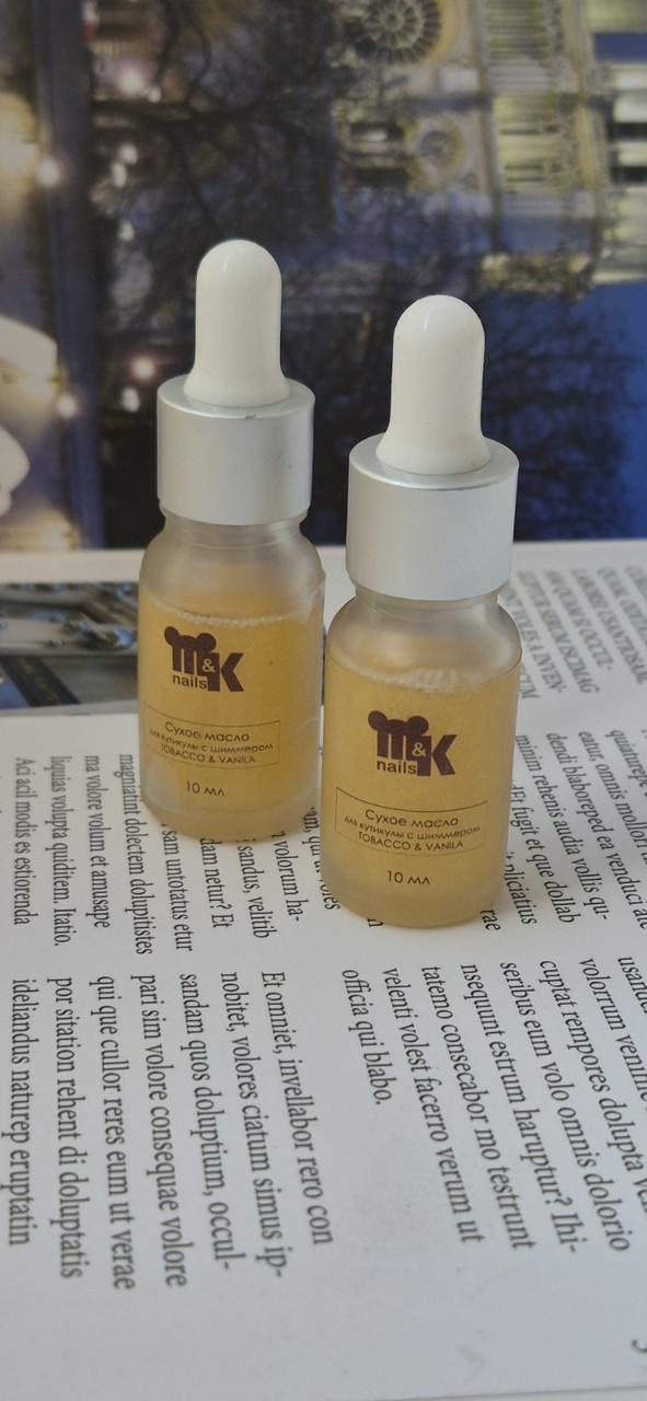 M&K Сухое Масло Tom Ford: “Tobacco Vanilla” 10мл