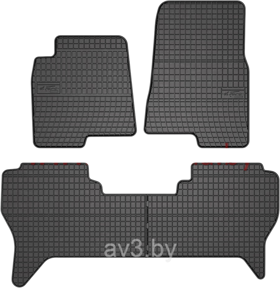 Коврики в салон Mitsubishi Pajero 3 1999-2006 [546276] / Mitsubishi Pajero 4 2006- / Митсубиси Падже
