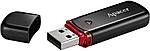 USB Flash накопитель 64GB 2.0 Apacer AH333 (AP64GAH333B-1) пластик, черный