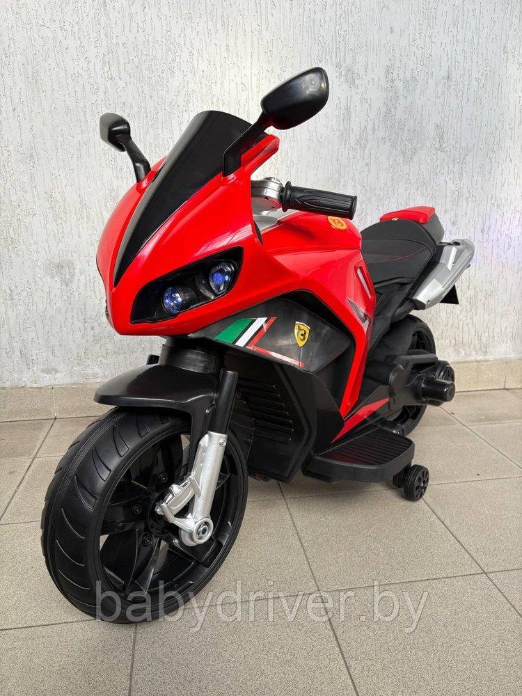 Детский электромотоцикл Baby Driver арт. H333 (красный) Yamaha