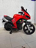 Детский электромотоцикл Baby Driver арт. H333 (красный) Yamaha, фото 6