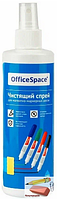 Чистящая жидкость-спрей OfficeSpace PRO для маркерных досок, перманентных маркетов, усиленная формула, 250 мл.