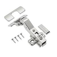 Петля GTV +30 градусов угловая с доводчиком с ответной планкой H-0 без еврошурупа CLIPON