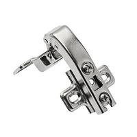 Петля накладная GTV +90 градусов для фальшпанелей с ответной планкой H-2 45мм без еврошурупа