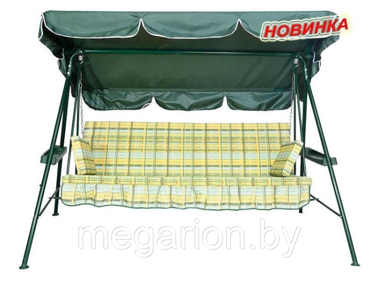 Тент 1840х1020 для садовых качелей Olsa Стандарт-2 с558