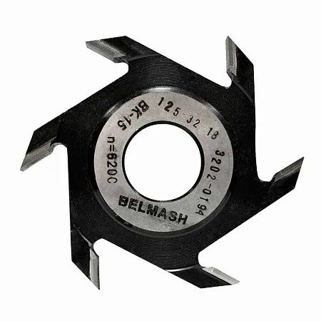 Фреза пазовая BELMASH 125х32х18 мм