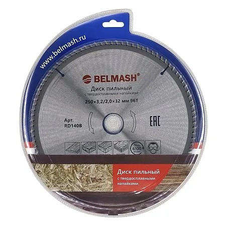 Диск пильный по ламинату  BELMASH 280x3,2/2,0x32мм 96T