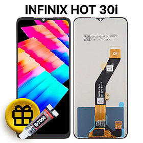Экран Infinix Hot 30i c тачскрином, черный