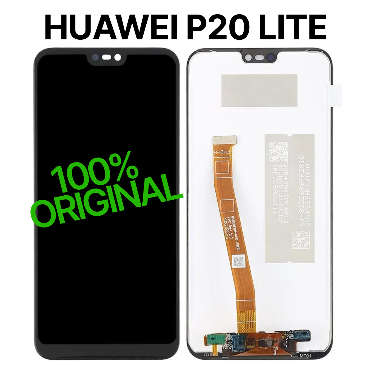 Дисплей (экран) для Huawei P20 Lite (ANE-LX1) Original 100% c тачскрином, черный