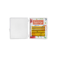 Желтые ресницы D/0,10/8-13 мм Lash&Go (6 линий)