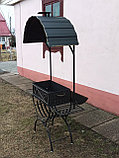Кованый мангал с крышей №11, фото 5
