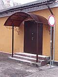 Кованый козырёк над входной дверью №3, фото 3