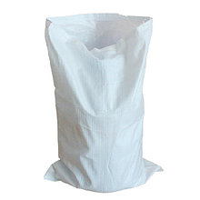 Мешок полипропиленовый с нитью! Белый. Размер 500х900 мм.