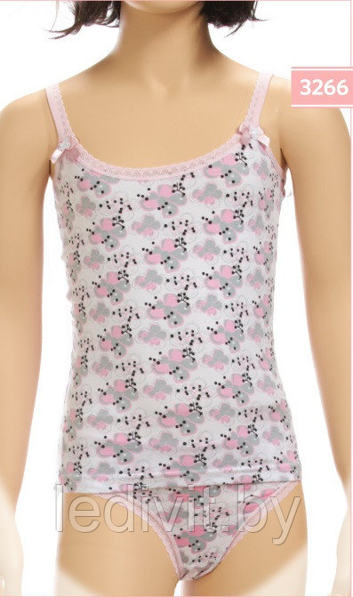 SEVIM Майка для девочки с рисунком