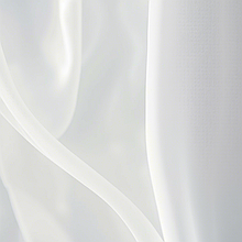 Вуаль молочная с утяжелителем