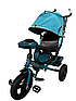 Детский трёхколёсный музыкальный велосипед Trike Formula 3 FA3G бирюзовый, фото 3