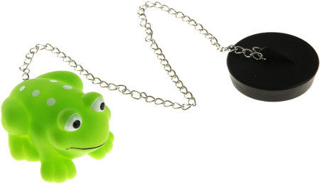 Пробка для ванной декоративная "Лягушка", фото 2