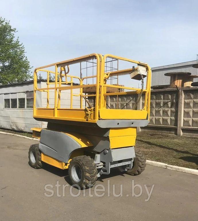 Ножничный самоходный дизельный подъемник Haulotte Compact 10 dx б/у 2001. Продажа без НДС.