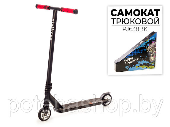 Трюковый самокат Favorite с системой HIC, колеса 110мм  арт. PJ638BK, фото 2
