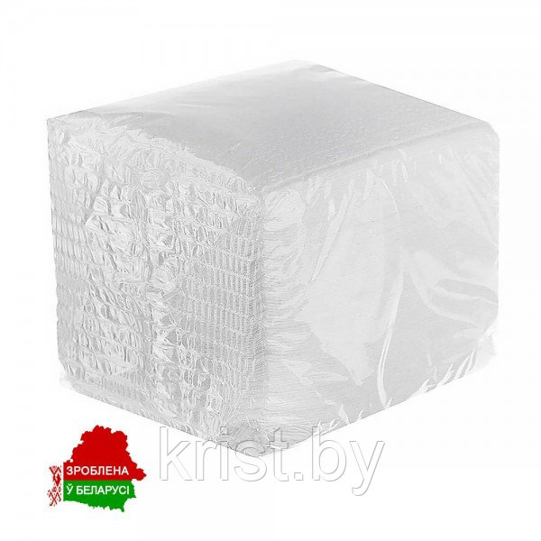 Салфетки бумажные Veta White Eco, 22*22см, 100шт, белые