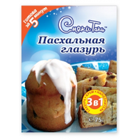 Глазурь пасхальная сухая смесь Смаки Таки 75г