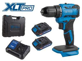 Аккум. дрель-шуруповерт BULL SR 1804 в чем. XLTpro БЕСЩЕТ., Импульс., 18 В, 45 Н*м, 2х2 А*ч, з/у 2 А (шурупы
