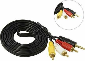 Кабель Audio-Video 1.8 м 3RCA (m) / AT7320