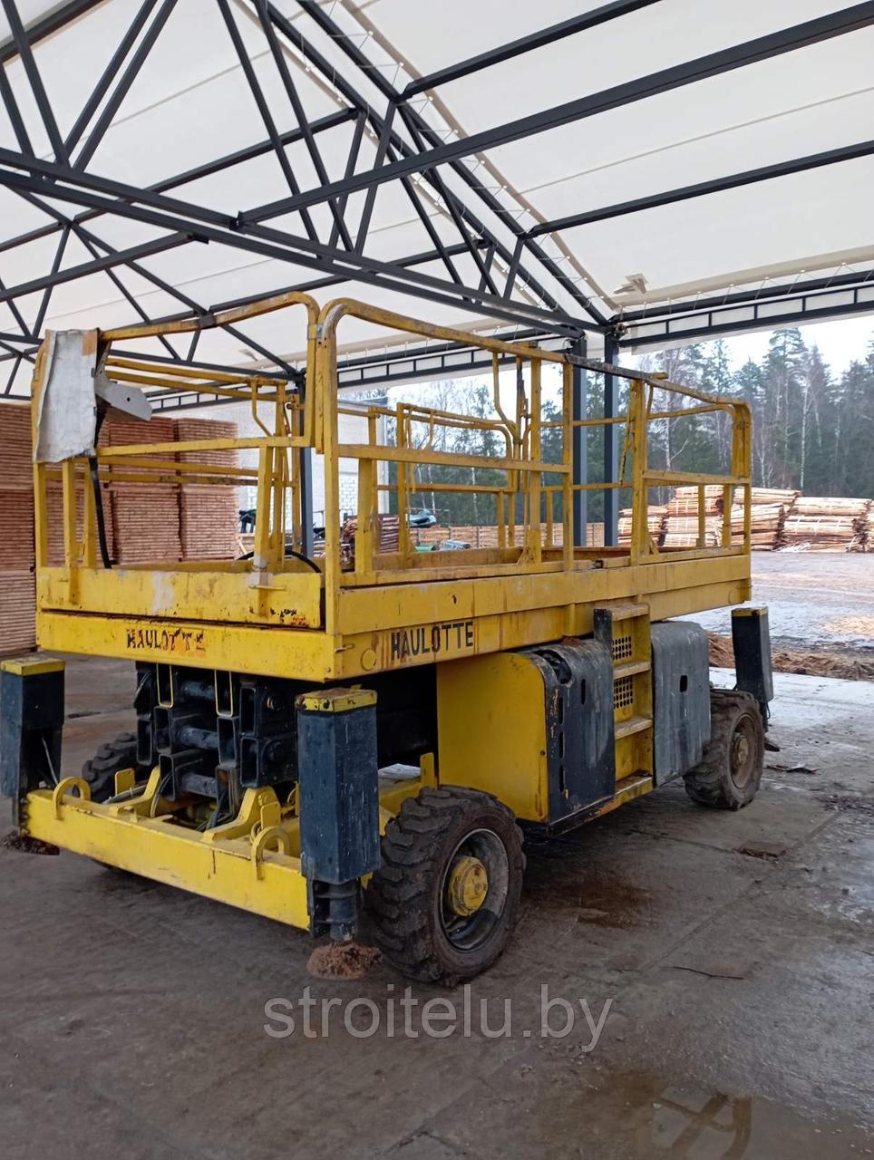 Ножничный самоходный дизельный подъемник Haulotte H12 SX б/у 2006 год. Продаётся без НДС