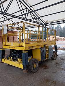 Ножничный самоходный дизельный подъемник Haulotte H12 SX б/у 2006 год. Продаётся без НДС