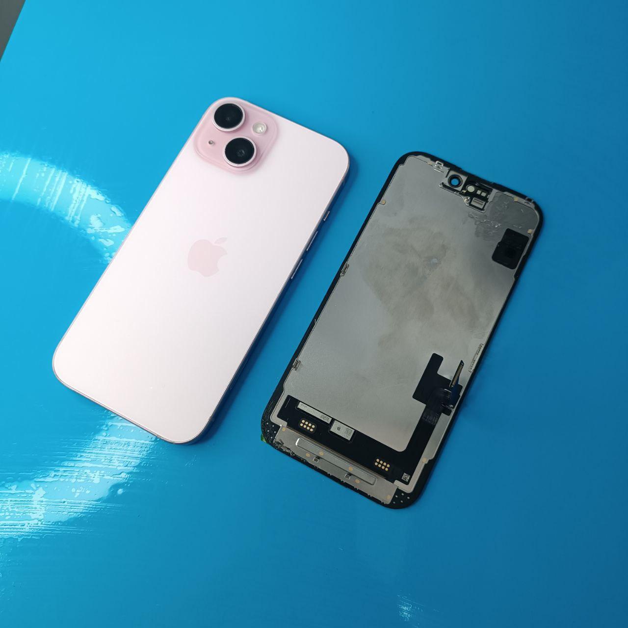 Apple iPhone 15 - Замена экрана (дисплейного модуля в сборе)
