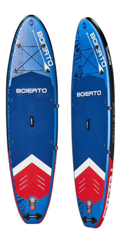 Сапборд SUP Board  BOIERTO-TOTEM (GRAFFITI BLUE)  (320х82х15)