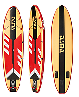 Сапборд SUP Board  DAMA GRAIN + RED (LIGHT ORANGE)   (320х81х15)