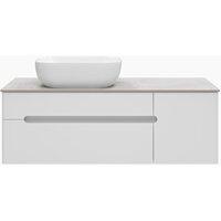 Мебель для ванных комнат Misty Тумба под умывальник Роял 120 П-Роя-01120-011П2Я (подвесная, белый)